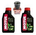 2 Litros De Óleo Motul 5100 15w50 Semi Sintético + Filtro De Óleo Fram Ph6018