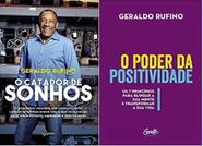 2 Livros Geraldo Rufino Catador Sonhos+Poder Positividade - Gente