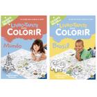 Kit Livro De Colorir Luccas E Gi + luluca + beijinhos Da Gi