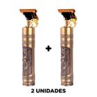 2 Maquininhas Retro Ultra Afiado Gold Shawnstar Acabamento