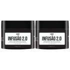 2 Máscaras Revitalizante Infusão 2.0 - 300g - Widi Care