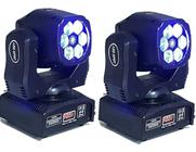 2 Mini Moving Bee. 90w Mini Moving Bee Eyed Laser Rgbw Dmx