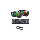 2 Mini Moving Spider Beam 8 Leds 5w + Mesa Dmx C/cabos 10m