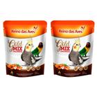 2 Misturas De Sementes Calopsita Gold Mix 500g Reino Das Aves