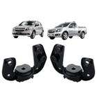 2 Morceguinho Suporte Barra Tensora Nakata Dianteiro Chevrolet Montana 2011 A 2020