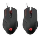 2 Mouse Gamer USB Tarantula 2000DPI Fortrek OM-702