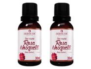 2 Oleo Vegetal Rosa Mosqueta 30ml - Dermcos