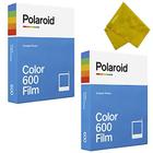 2-Pack Originals Instantâneo Cor 600 Filme Instantâneo para 600 e i-Type Câmeras Quadro Branco
