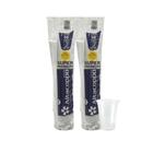 2 Pacotes de Copo 330ml transparente PP Altacoppo com 50 unidades