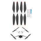 2 Pares de Hélices para DJI Mini 3 Pro - Laranja