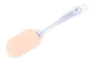 2 Peças - Espátula Silicone Cabo Acrílico Para Massas - Rosa