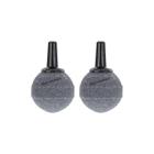 2 Pedras Porosa Grande Bola Aquário Oxigenação Bolhas 5Cm S5