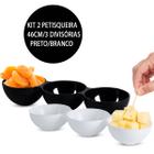 2 Petisqueiras c/ 3 Divisões Churrasco Queijo Iguarias Doces