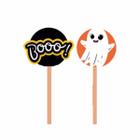 2 Picks Enfeite Decorativos Halloween Em MDF Festa Mesa