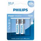 2 Pilhas Alcalinas Aa Philips