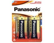 2 Pilhas D2 Grande Panasonic Alkaline Rádio Lanterna Brinquedos