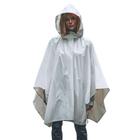 2 Ponchos Capas Chuva Emergência Camping Tamanho Único Color