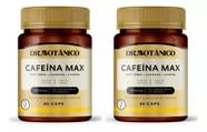 2 potes cafeina max (cafe verde+guarana+cafeina) 1500 mg 60 capsulas d