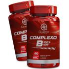 2 Potes Complexo B Kit 120 Cáps - Quantum