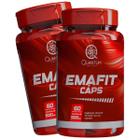 2 Potes Emafit Cáps Kit 180 Cápsulas - Quantum - Quantum Nutrition