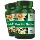 2 Potes Ora Pro Nóbis Puro Kit 240 Cáps - Fonte Verde