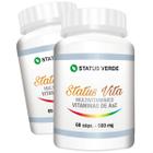 2 Potes Status Vita Multivitaminico Kit 120 Cáps - Status Verde