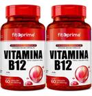 2 Potes Vitamina B12 7,2Mcg Com 60 Cápsulas Fitoprime