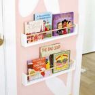 2 Prateleira Infantil Decorativa para Livros Brinquedos - Dulce Slim Duo MDF 40x10 cm - Matarazzo Decor