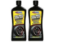 2 preteador de pneus ouro preto 500ml brilho intenso - CENTRALSUL