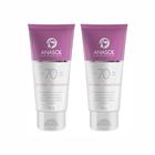 2 Protetor Solar Facial Rosto FPS 70 UVA/UVB 60g - Anasol