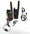 2 Rádios Motorola Talkabout T470BR Até 35km Com Fones de Ouvido