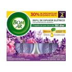 2 Refis Para Difusor Elétrico Bom Ar Lavanda e Gerânio 16ml