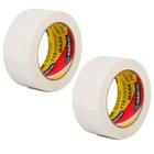 2 Rolos Fita Crepe Longa Adesiva Papel 48mm 50 Metros Adelbras