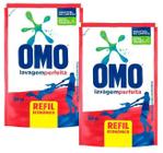 2 Sabão Líquido Omo Lavagem Perfeita Refil Econômico 900Ml