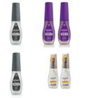 2 Secante Express + 2 Top Coat + 2 Bases Fosca - Mohda