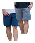 2 Short Bermuda Adulto Tactel C Elastano Academia Verão 099 - KSFRENTS