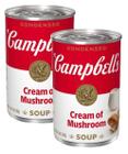 2 Sopa Concentrada Creme de Cogumelos CAMPBELL'S Lata 298G