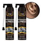 2 Spray Reparador De Pneus De Carros Automoveis 400ml - M500