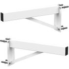 2 SUPORTES PIA PARAFUSAR BANCADA APARADOR 30 CM Branco - MULTIFORMA