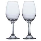 2 Taças de Vidro Resistente Vinho Tinto e Agua 365ml Luxo