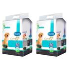 2 Tapetes Higiênico Comfort Bamboo Cães Chalesco C/50 Unidades