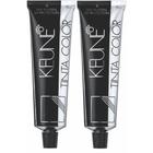 2 Tintas Keune Color 60ml - Cor 7 - Louro Médio