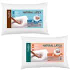 2 Travesseiros Látex Natural Látex - Médio e Alto - Duoflex