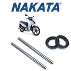 2 Tubo Interno+Retentor Honda Biz125 Original Nakata Dianteiro 2018