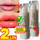 2 UN Batom Protetor Manteiga de Cacau Hidrata Protege Labios