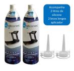 2 Unid Jac Silicone Lubrificante 1 L Puro Próprio Esteira