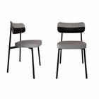 2 Unidades Cadeira Alloa fixa C/4 Pés 50 X 44,7 X 83,8 cm