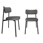 2 Unidades Cadeira Alloa fixa C/4 Pés 50 X 44,7 X 83,8 cm