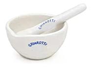 2 Unidades Gral Com Pistilo Em Porcelana 180ml - Chiarotti