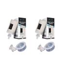 2 Vela P/ Filtro De Barro Com Carvão Ativado+2 Boia Dosadora